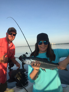 Salmon Beneath the surface of Lake Ontario
